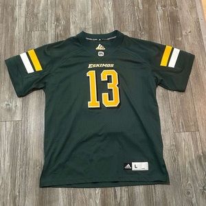 Edmonton Eskimos CFL Mens football jersey